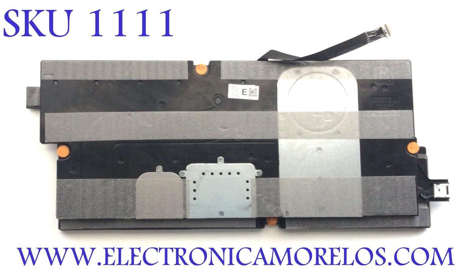 KIT DE BOCINAS ( 2 PZ ) PARA TV SAMSUNG / NUMERO DE PARTE BN96-53041E / BN9653041E / 53041E / 6Ω 10W / NH-1017D / E115797 / C51L26SV36 / MODELO QN75QN90AAFXZA